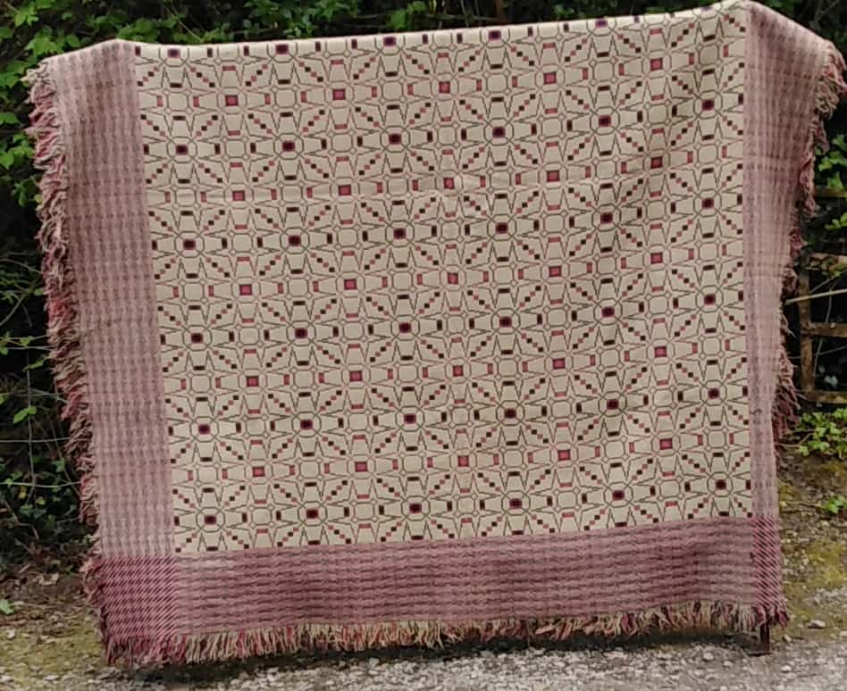 Hannah Jones Antique Narrow Loom Welsh Tapestry Reversible Blank